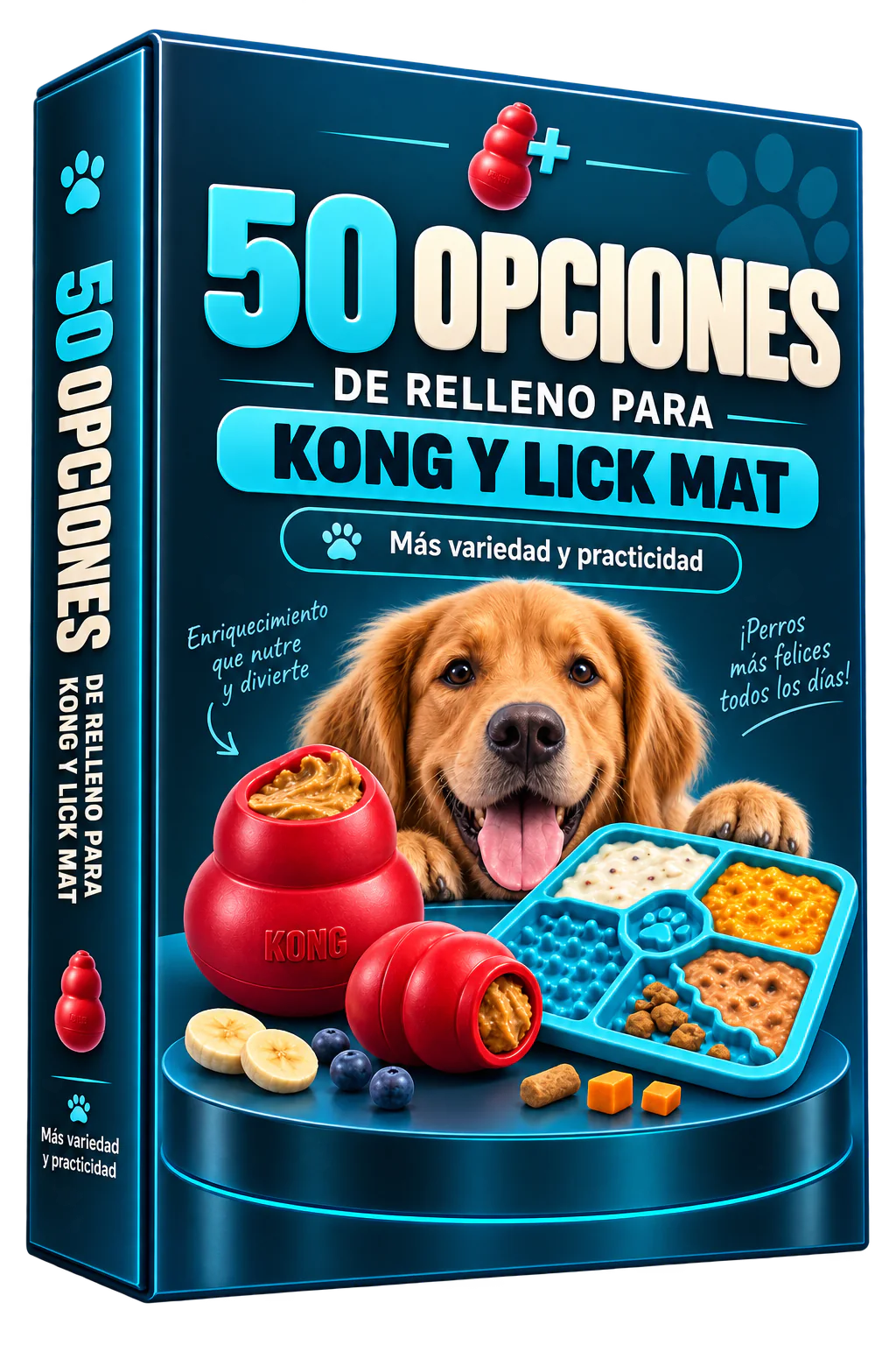 50 Opciones de Relleno para Kong y Lick Mat